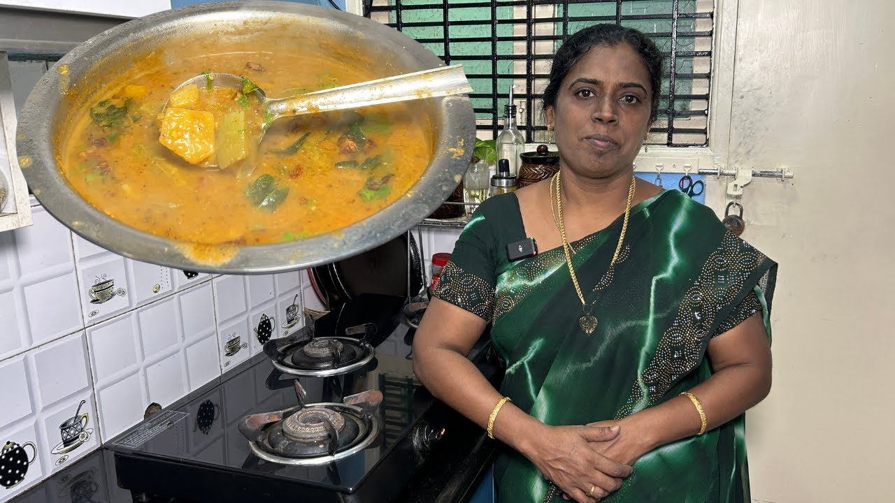 Pongal Special இடி சாம்பார் Tastyயா இப்படி செய்து சாப்பிடுங்க | Idi Sambar Recipe