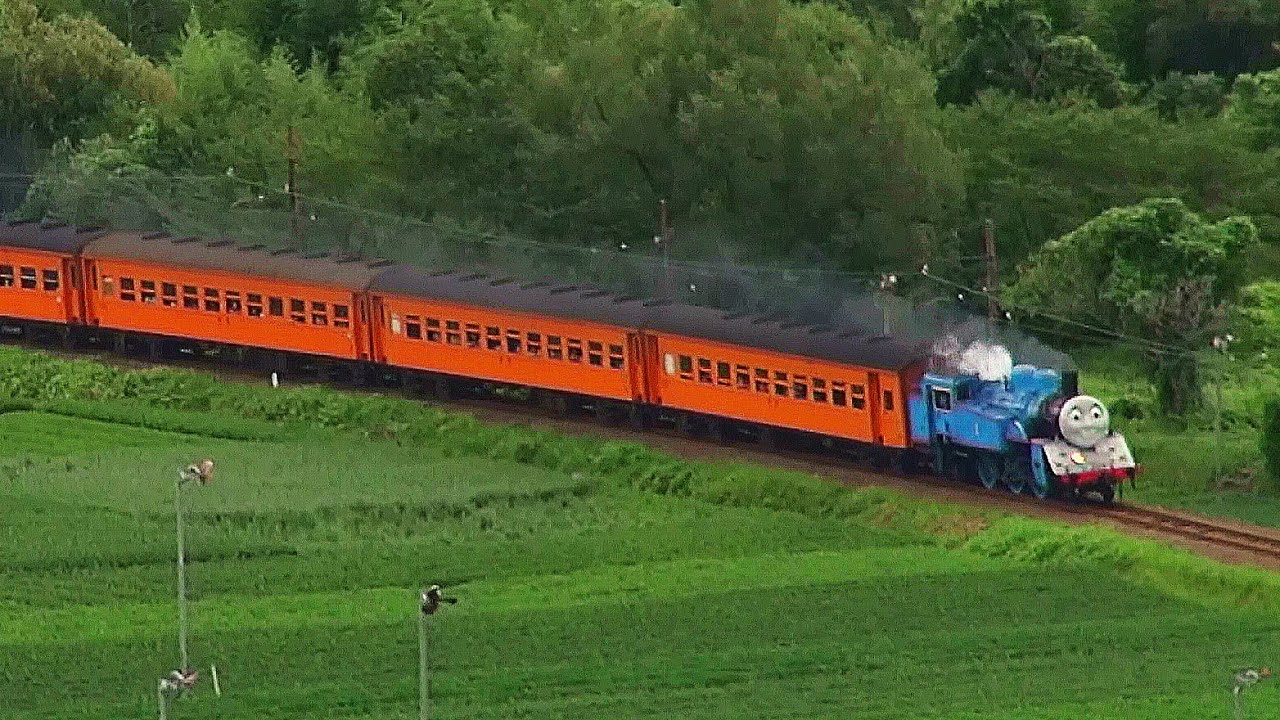 大井川鉄道 SL 夏休み きかんしゃトーマス ②新金谷行【Japanese Thomas in summer②】