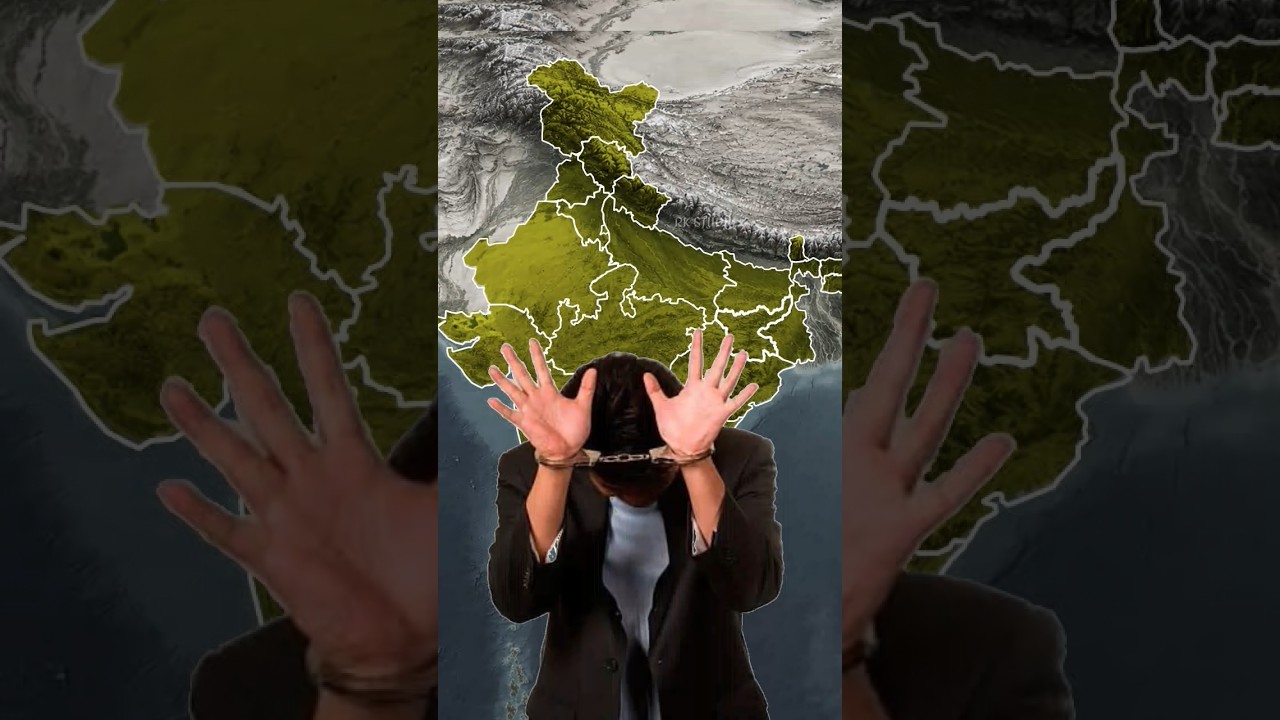 Most and Safest States for Crime in India #map #mapping #mapanimation #crimes #safe #states #indi...