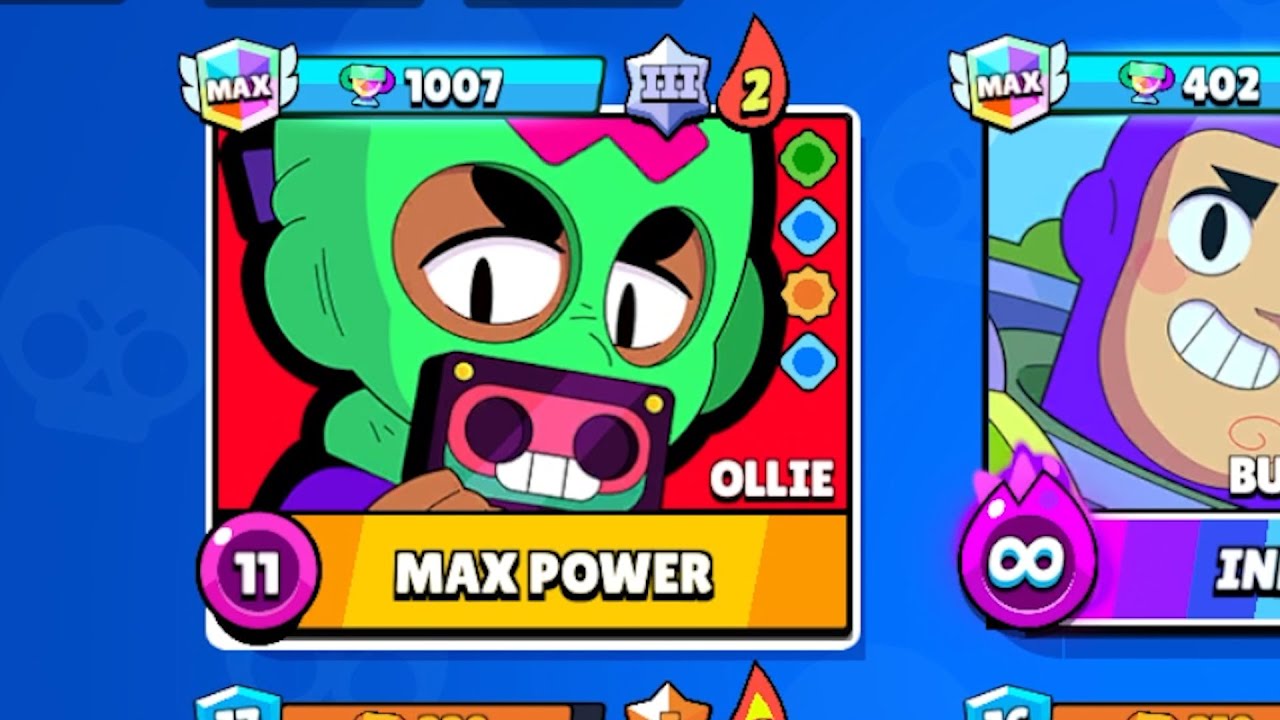 OLLIE MAX RANGA POZIOMU ​​50🏆🔥 LEGENDARNY 🤗BRAWL STARS NOWA AKTUALIZACJA🔥