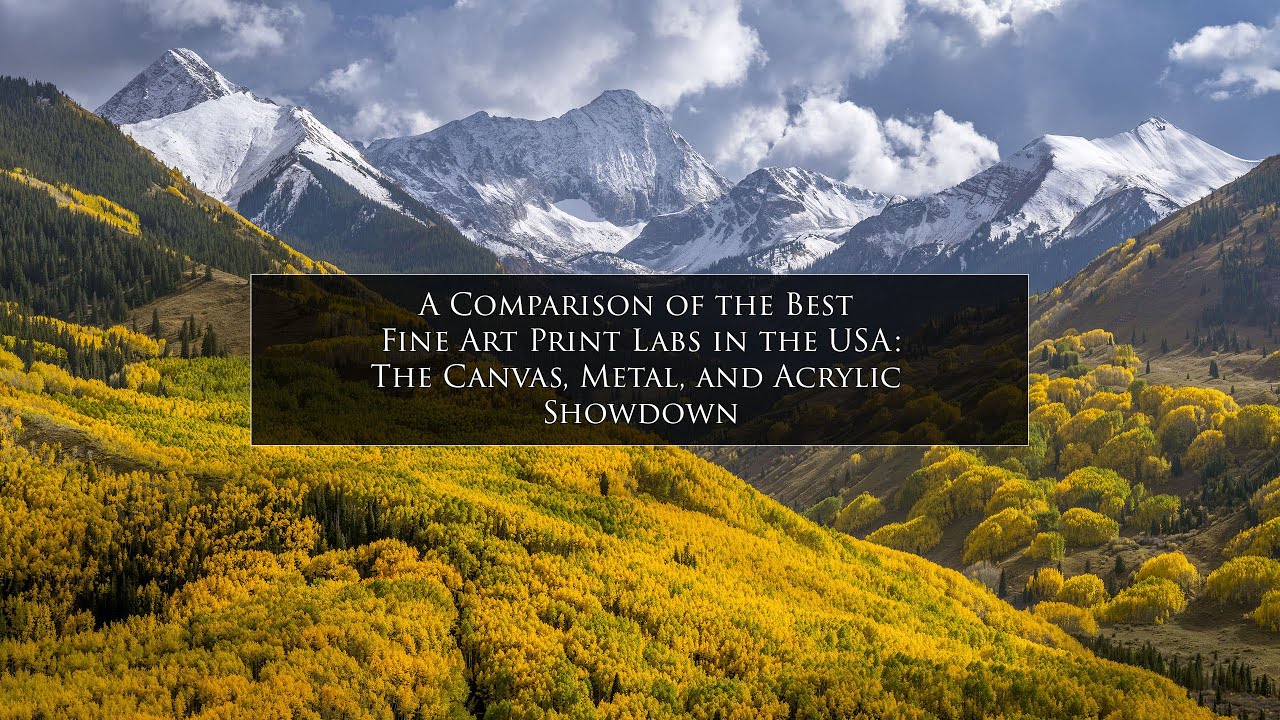 Best Print Lab in America? The Ultimate Showdown of Canvas, Metal, and Acrylic Fine Art Prints!