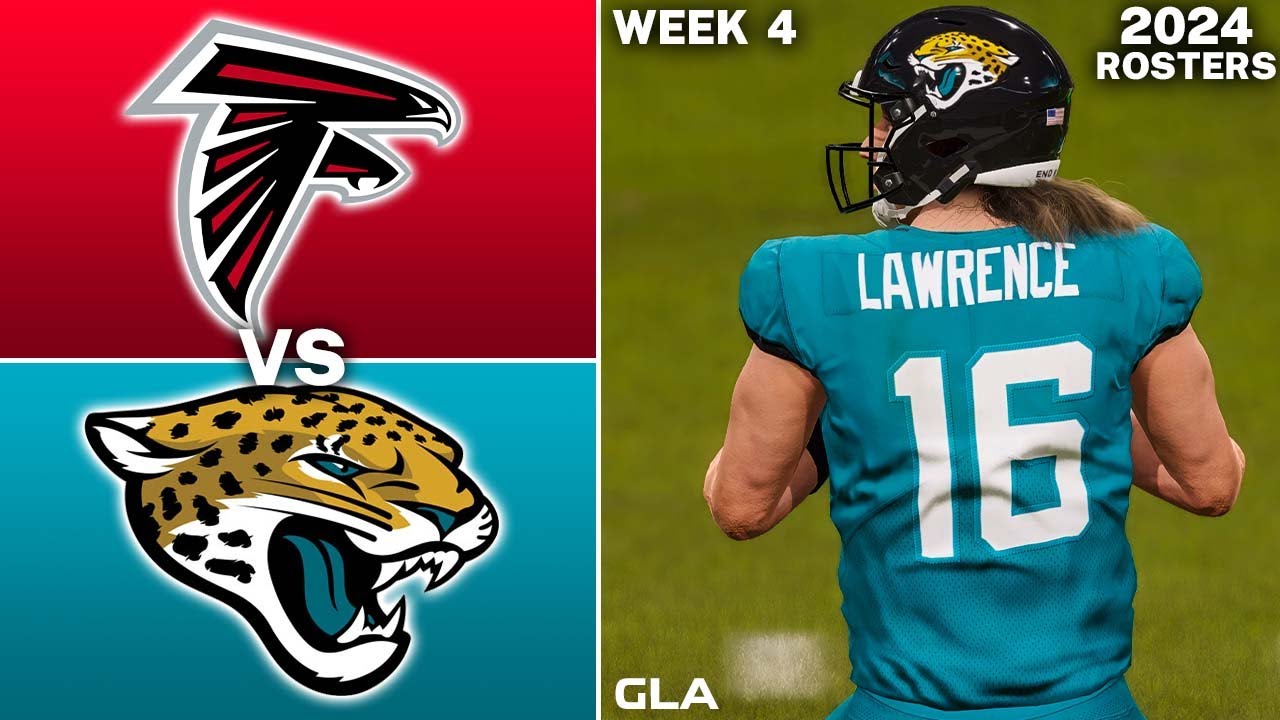 Falcons vs. Jaguars Simulation | Week 4 | Madden 24 Rosters PS5