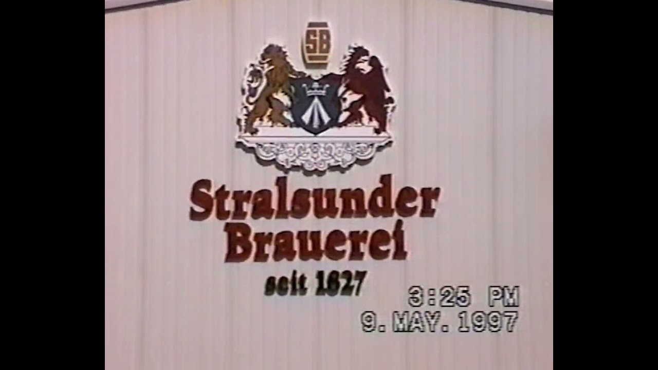 Stralsund 9.5.1997 Stralsunder Brauerei 1827
