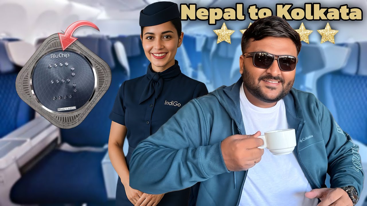 Flying IndiGo as Exclusive Blue Chip Member || Nepal to Kolkata flight Experience & Benefits 