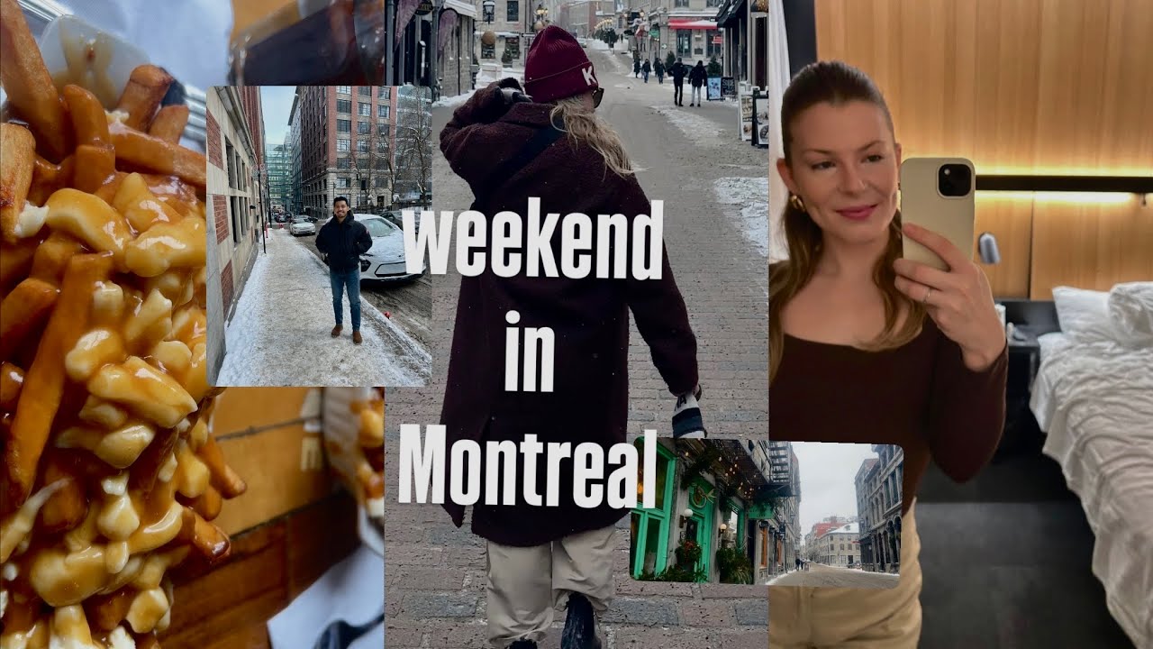 Weekend in Montreal Vlog (shopping, poutine, working out & more)
