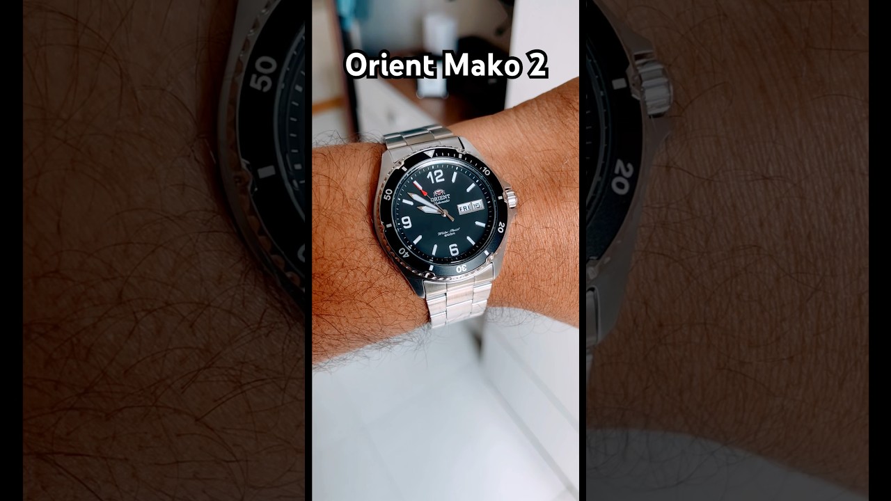 Orient Mako 2 Diver Watch (41.5mm dial) #orientwatch #seiko #japanese  #diverwatch #automaticwatch