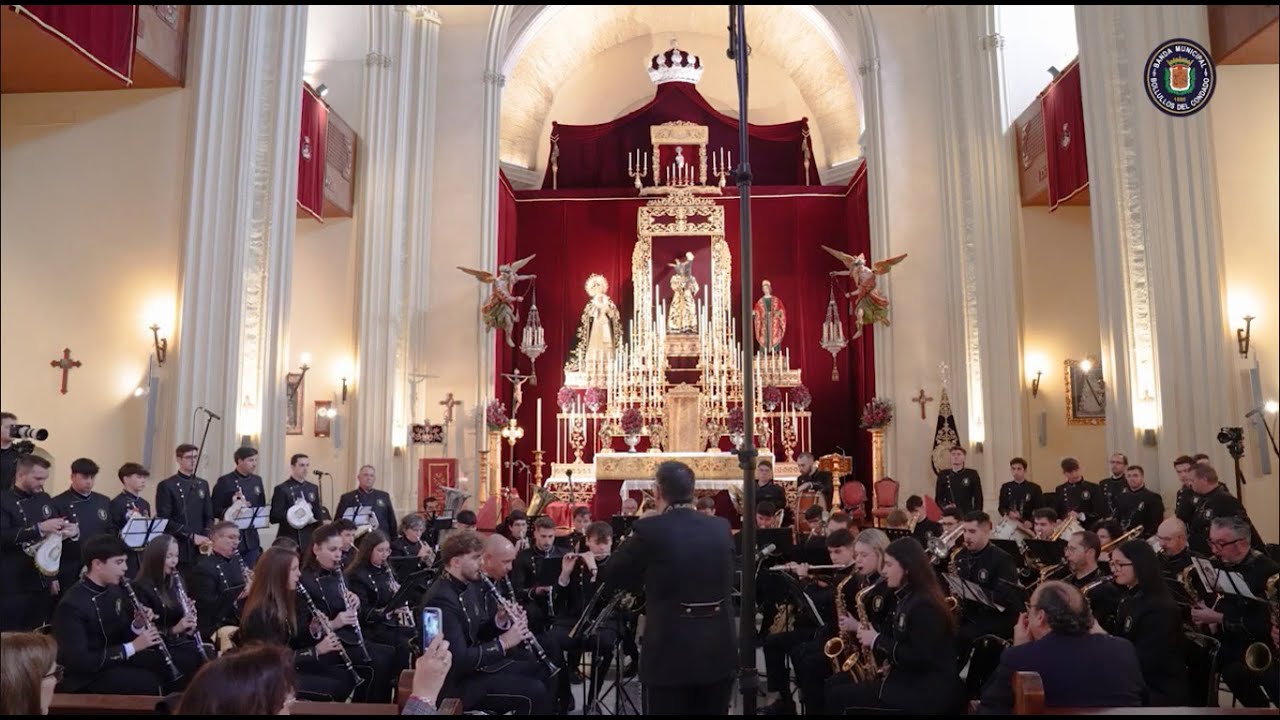 Banda Municipal de Bollullos del Condado (La virgen de los Desamparados) concierto en Sevilla.