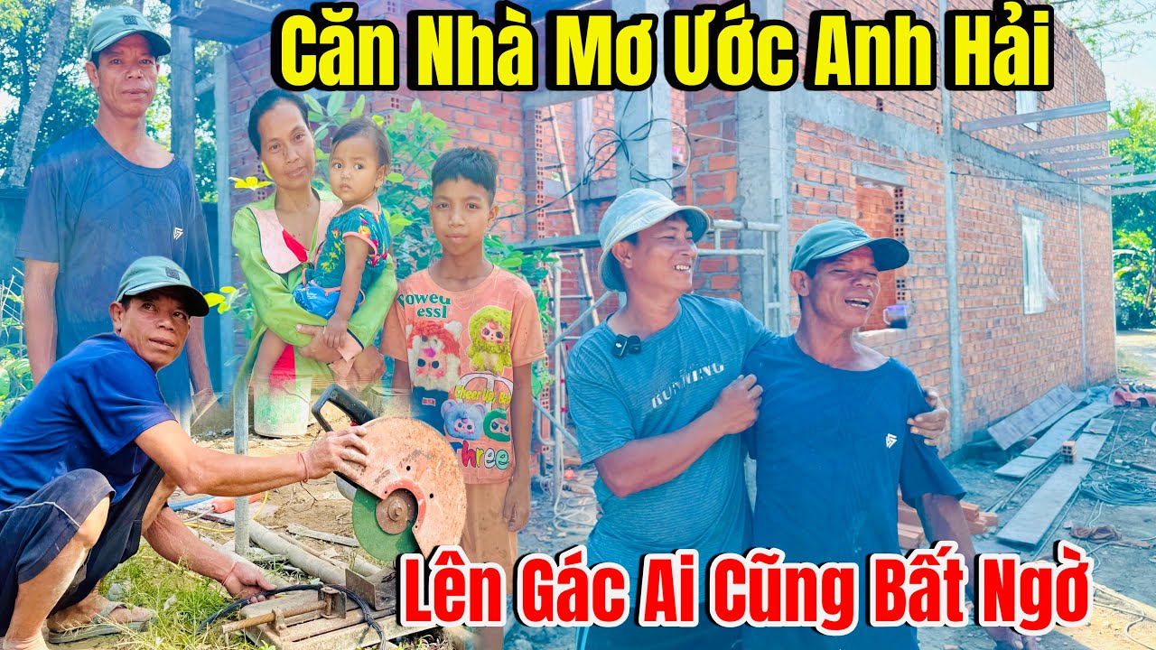 Cập Nhật Căn Nhà Mơ Ước Anh Hải Xây Tới Công Đoạn Này Ai Cũng Bất Ngờ,!