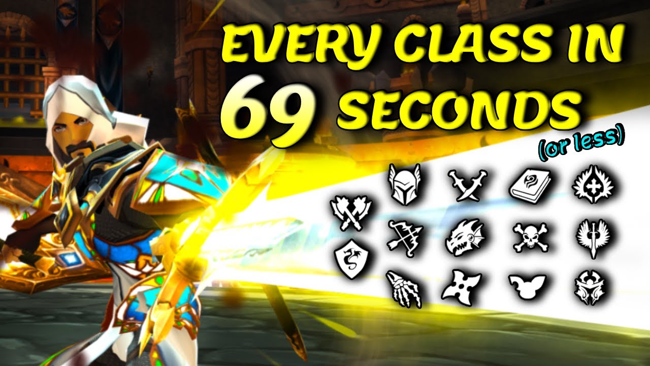 EVERY CLASS in AQ3D EXPLAINED in 69 Seconds or Less! | (No Oracle)