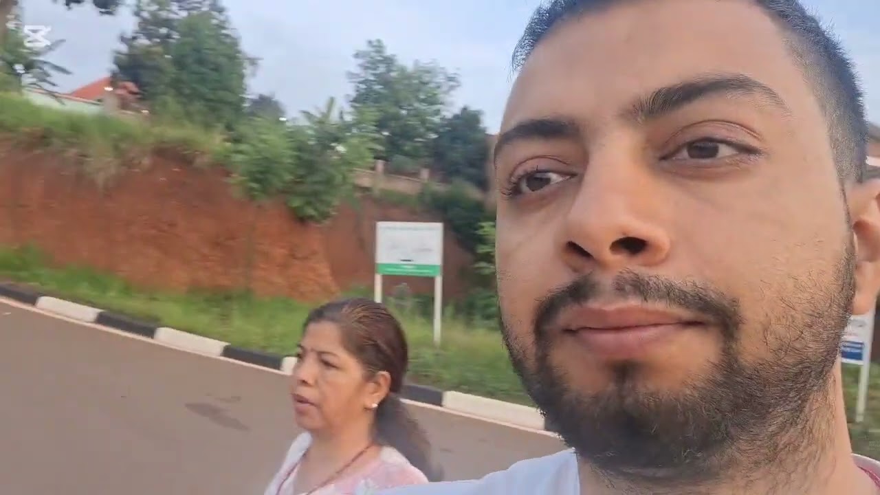Morning walk in Kigali dt January 10 2026 with mum