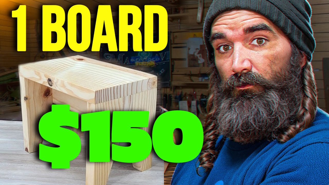 Make money with 2 projects &  1 board / Woodworking projects that sell