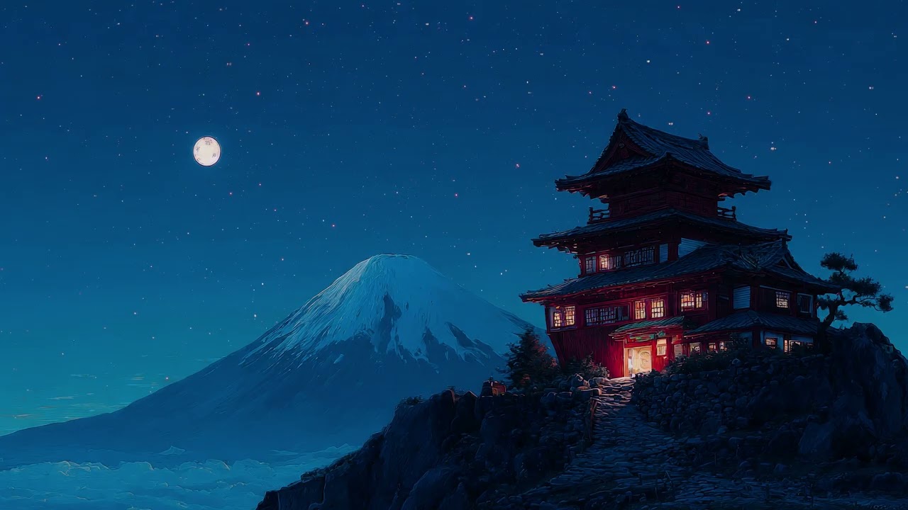 Peaceful Asian Night Instrumental – Traditional Modern Blend