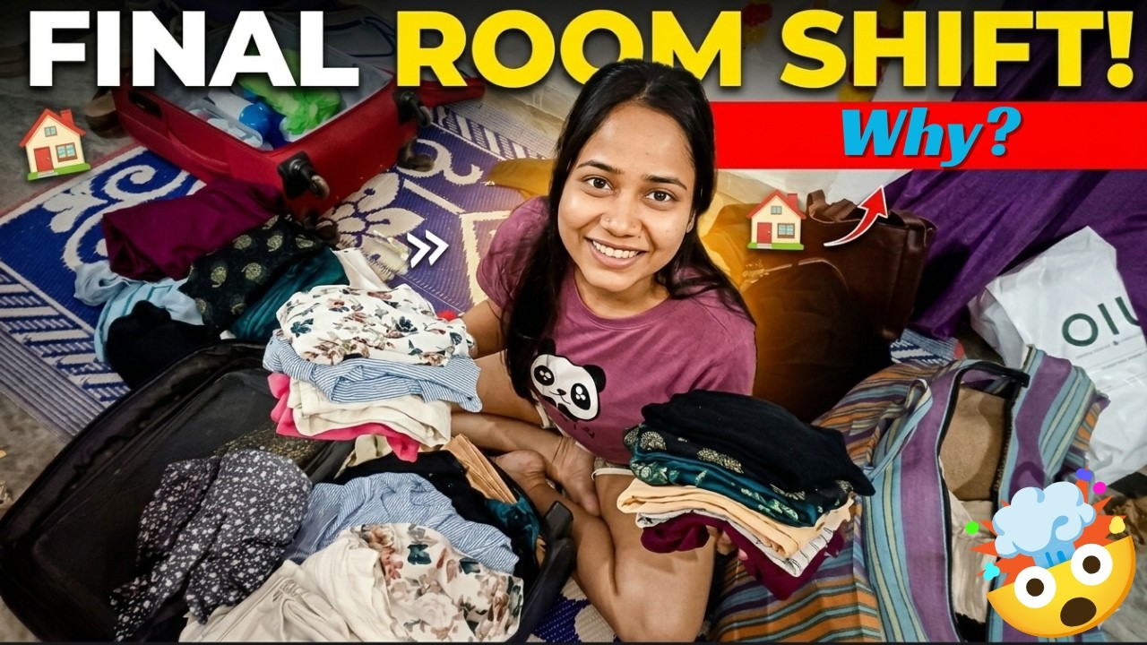 *Shifting to a new Room *🤯👻 #vlog #shift #new
