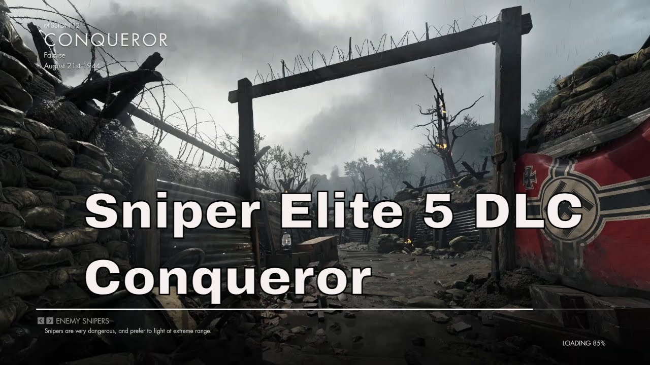 Sniper Elite 5: DLC Conqueror Longplay (no commentary)