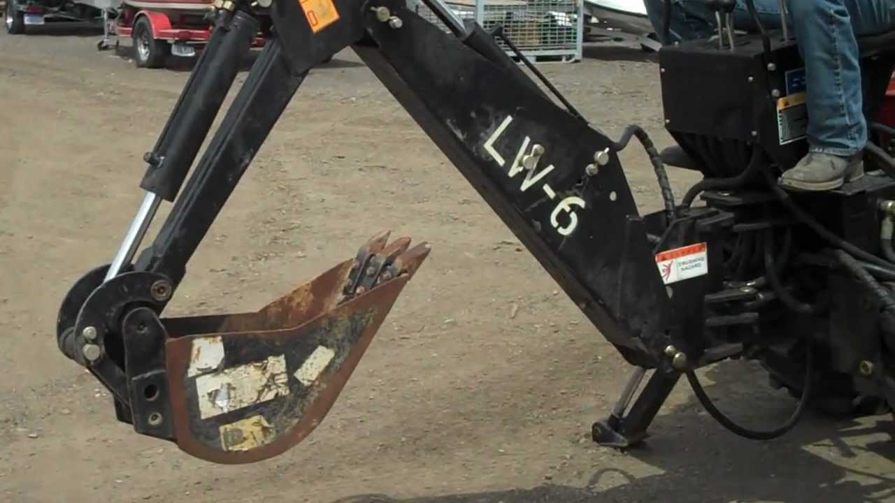 Backhoe Attachment J1NMA Model: LW6