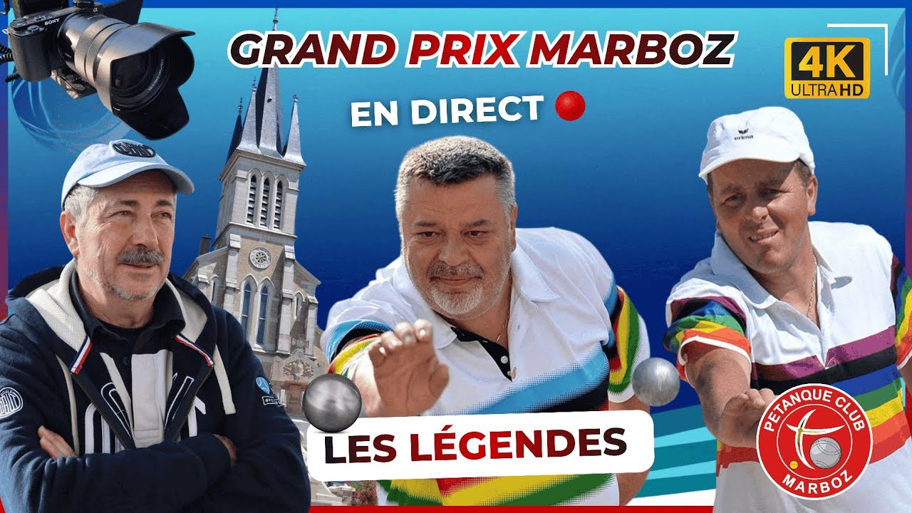 🔴 EN DIRECT🔥 Les Légendes au Grand Prix de Marboz