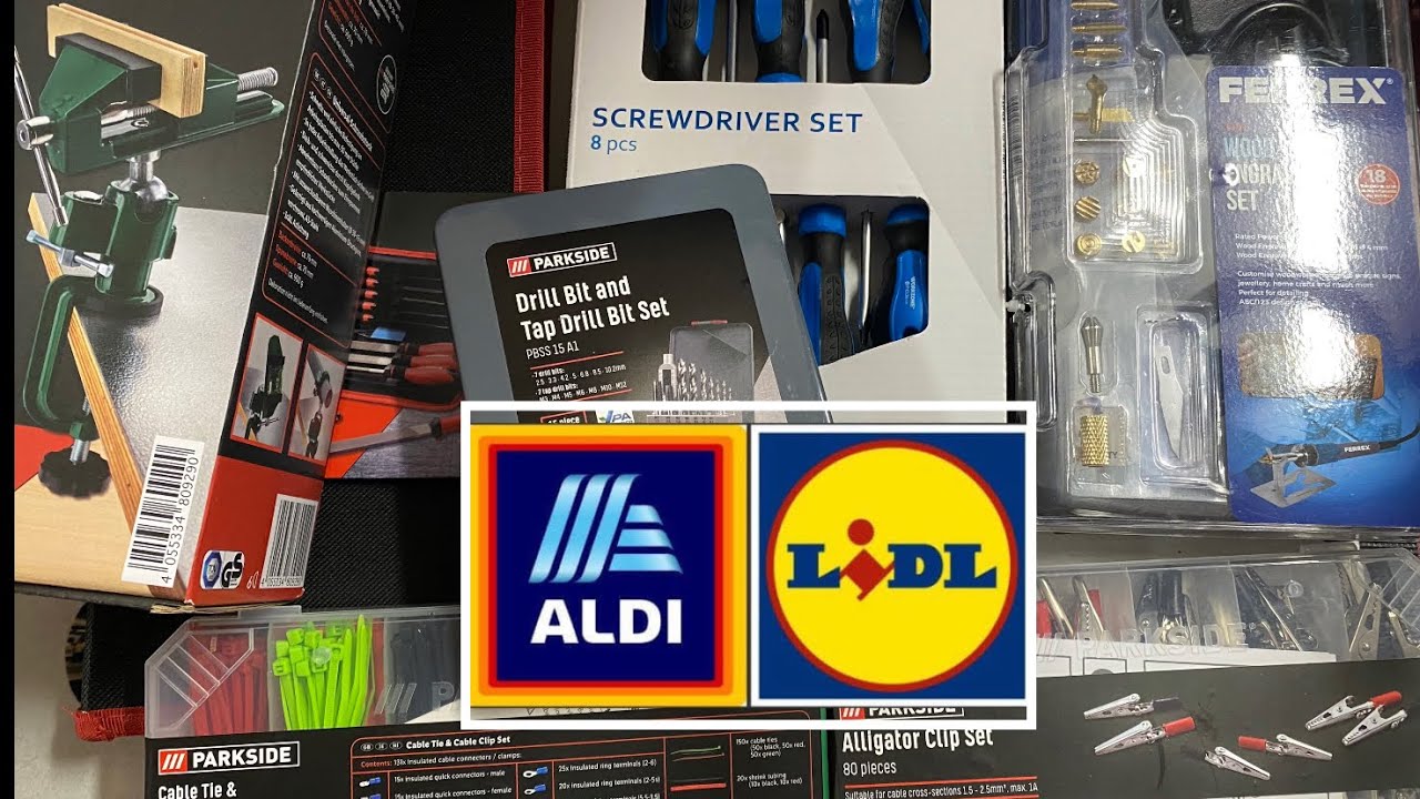 Доступные инструменты от Aldi и Lidl