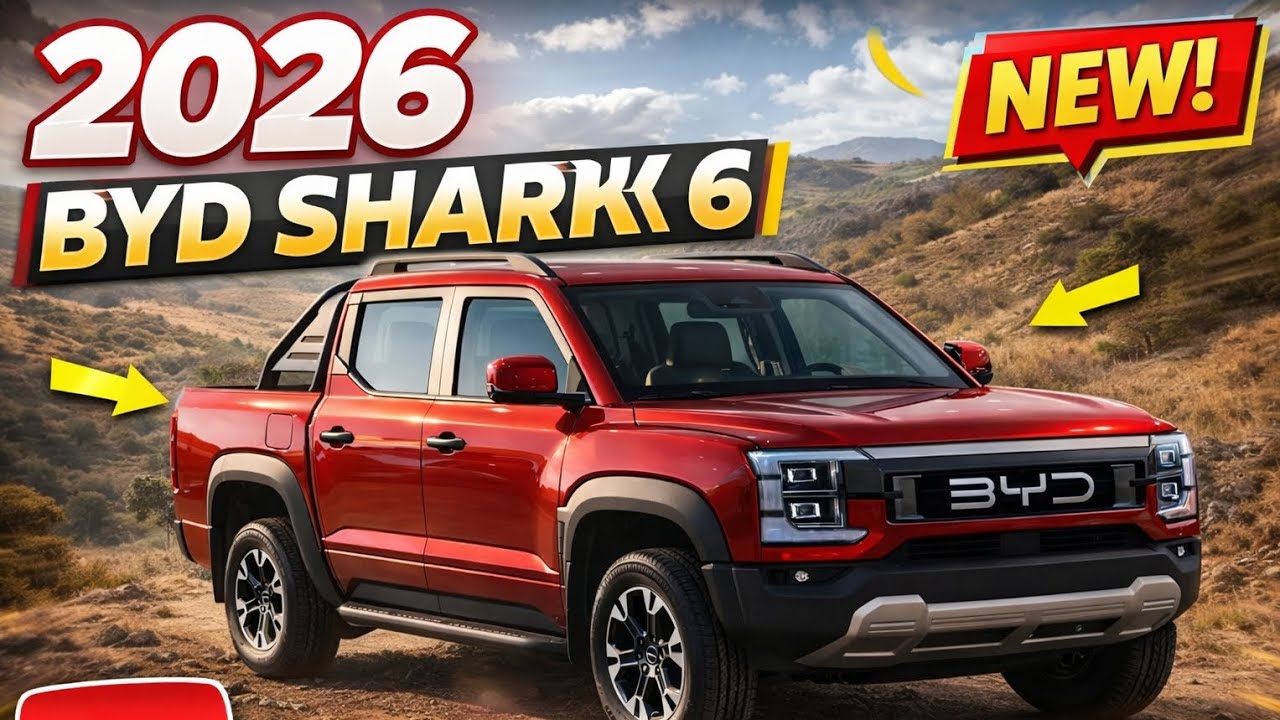 2026 BYD Shark 6 – This Pickup Changes Everything! ⚡🔥 @featuresonwheel 