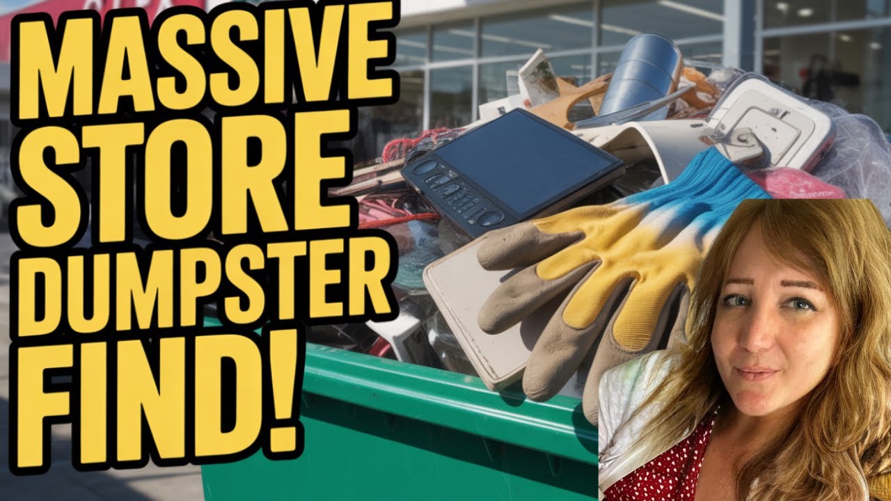 I DID'NT REALISE DUMPSTER DIVING IS SHOCKING!