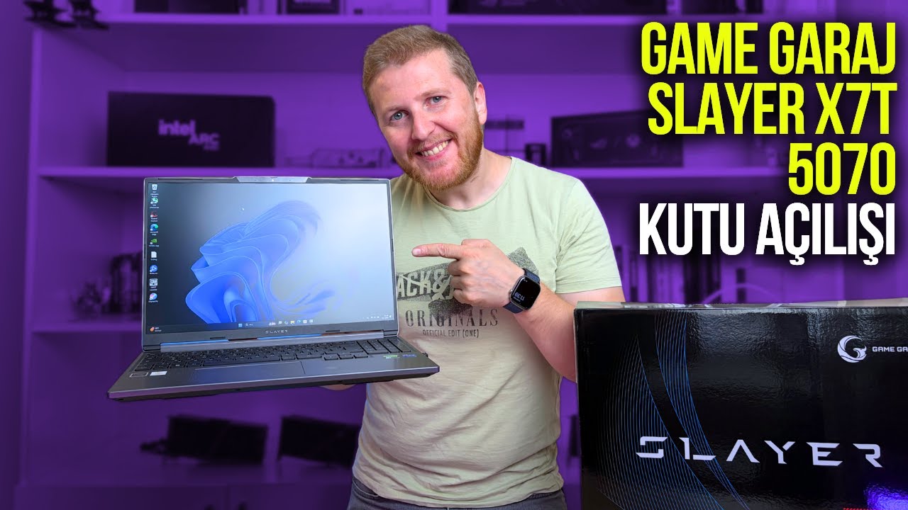 Game Garaj Slayer X7T-5070 Kutu A&ccedil;ılışı