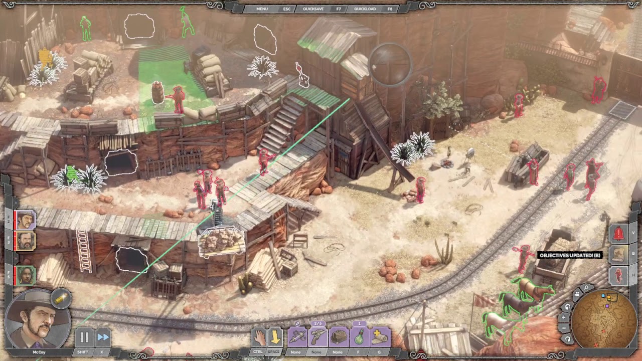 Desperados 3 III - Kill 20 people with dynamite