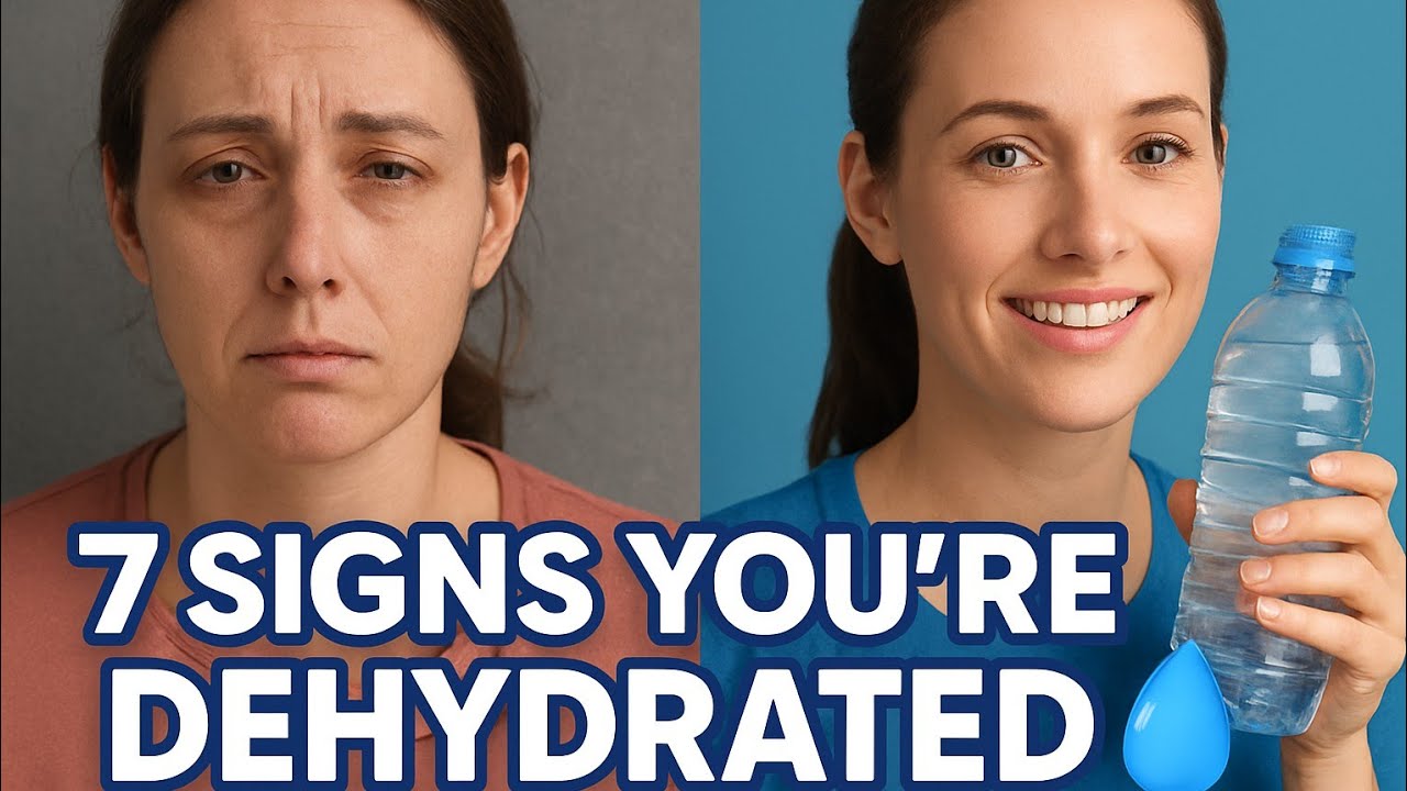 7 Warning Signs You’re Dehydrated (And Don’t Even Know It!) #healthfacts 
