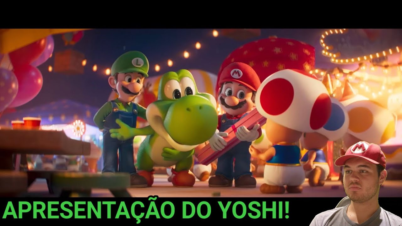 APRESENTAÇÃO DO YOSHI EM SUPER MARIO GALAXY: O FILME!