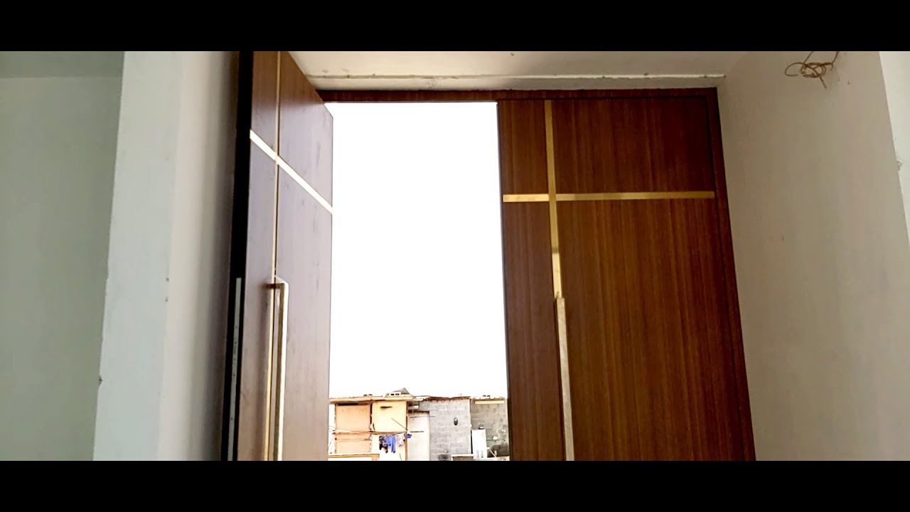 how to make aluminium pivot door Large Pivot Door to Grand Entry Huge Pivot Door  Modern Main Gate