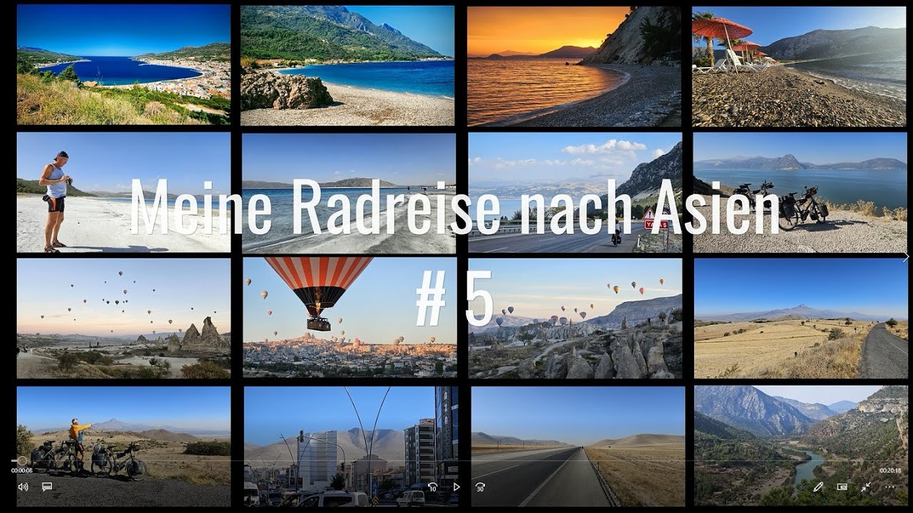 Meine Radreise nach Asien - Teil 5 - Kappdadokien bis Taşucu am Mittelmeer
