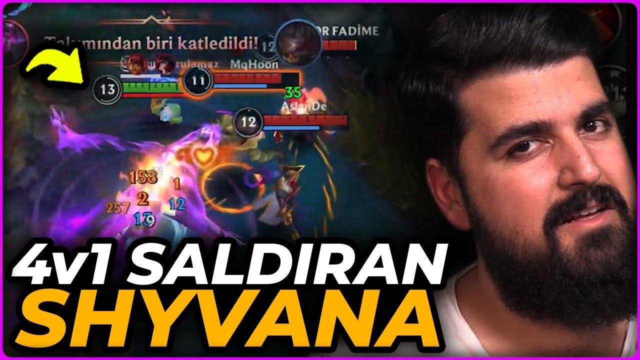 4v1 FIGHT GİREN SHYVANA ORMAN! | Dereceli Wild Rift | Togzilla