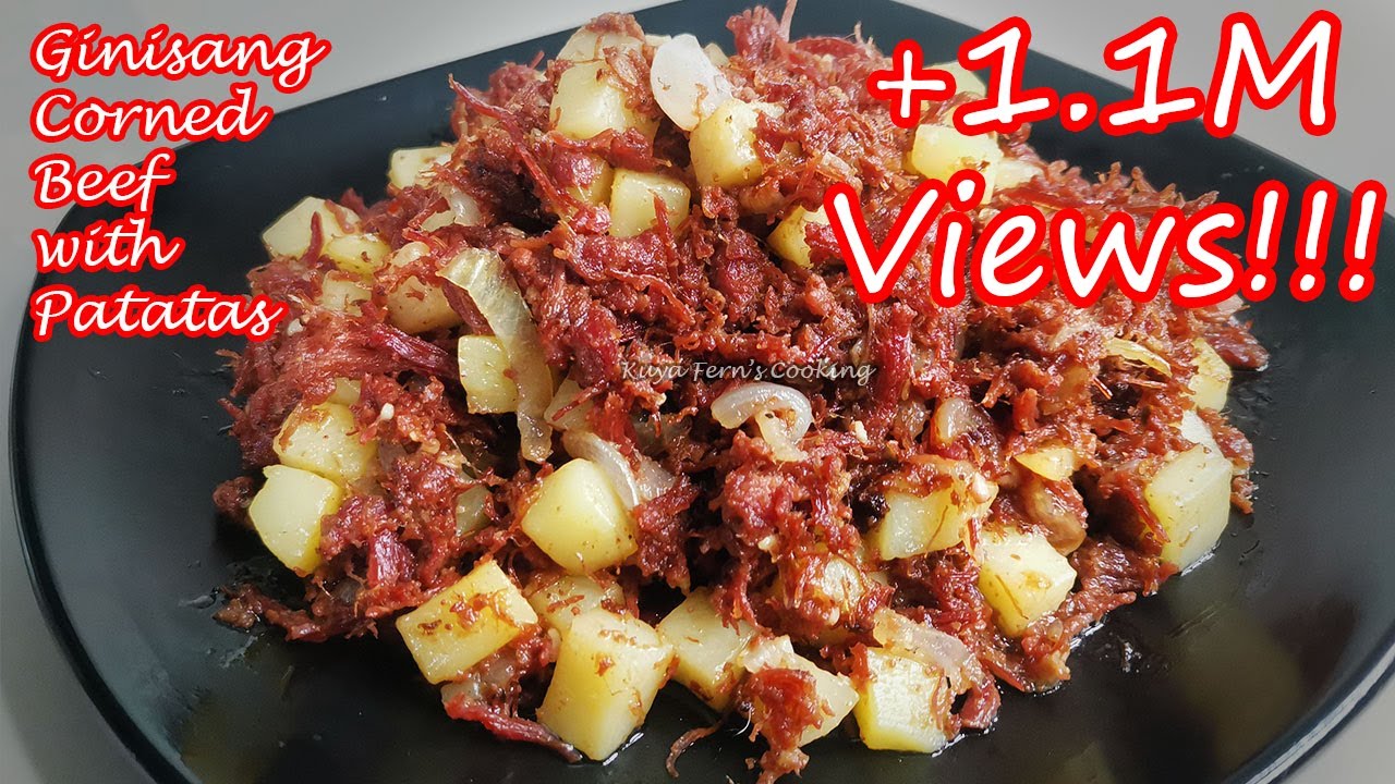 HOW TO COOK EASY AND YUMMY CORNED BEEF HASH | GINISANG CORNED BEEF NA MAY PATATAS!!