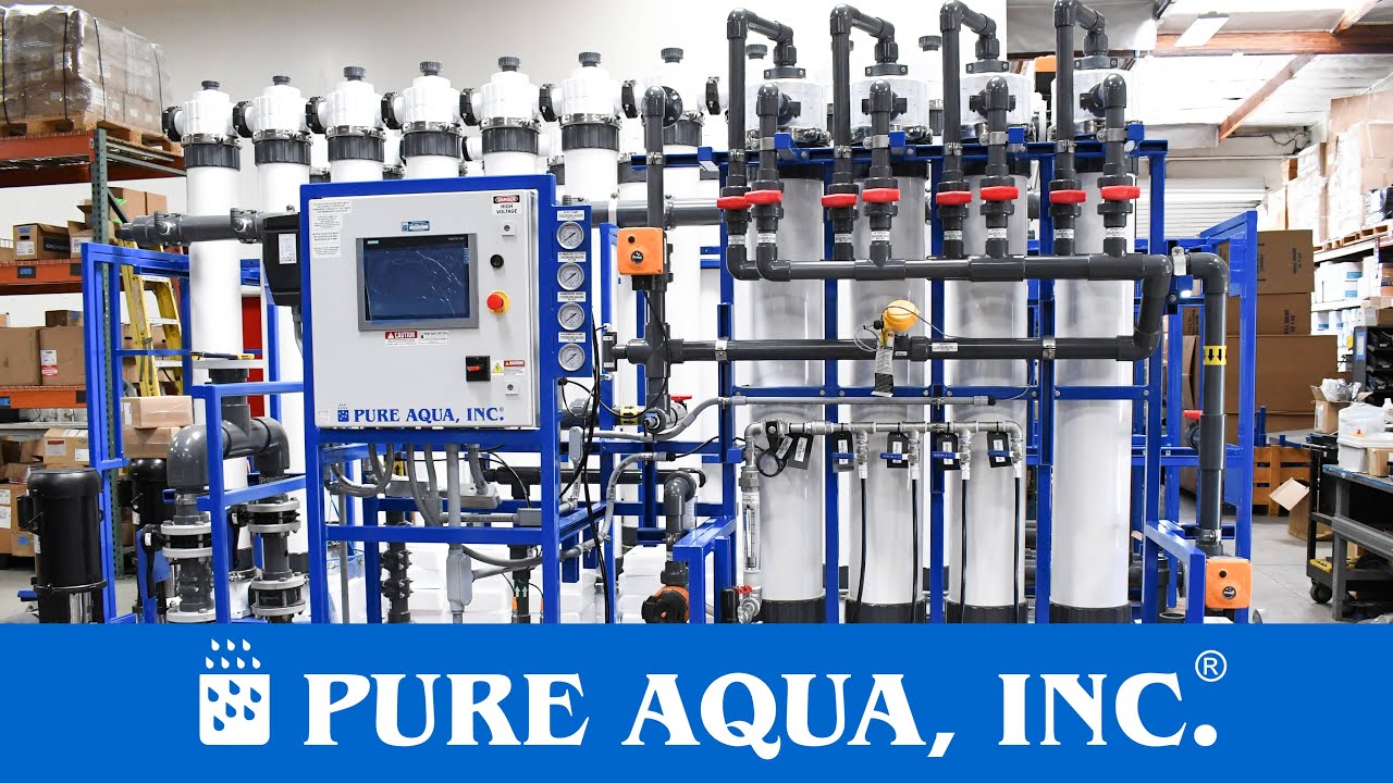 Custom Designed Ultrafiltration (UF) System | California, USA | 40,000 GPD | www.pureaqua.com