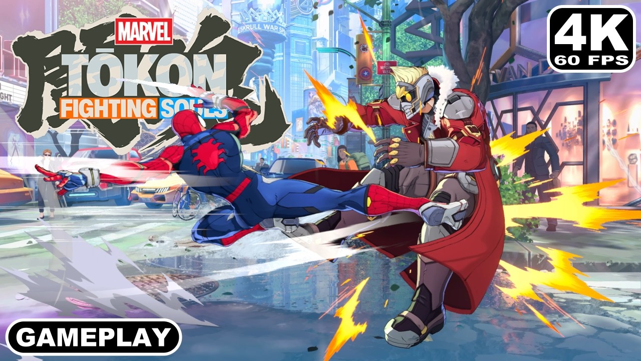 Marvel Tokon: Fighting Souls (PS5 Gameplay / Closed Beta / No Commentary / 4K 60fps)