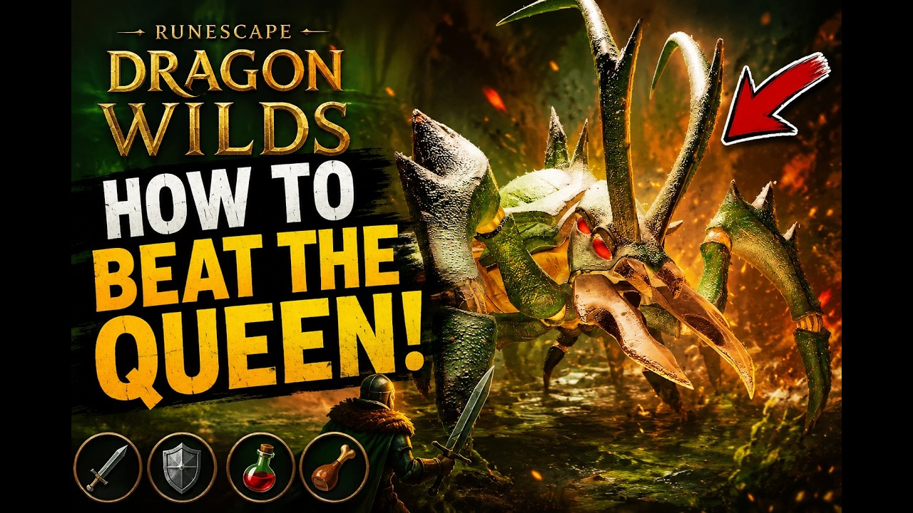 RuneScape Dragonwilds: How To Kill The Kalphite Queen!