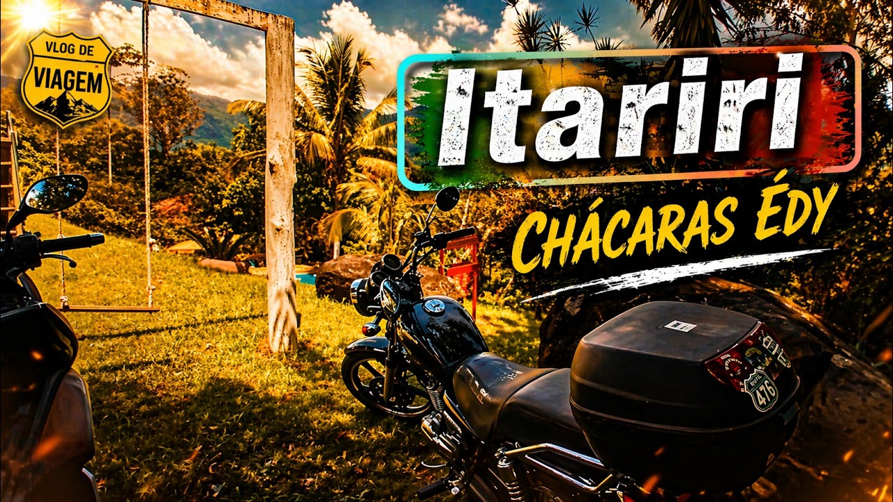 VIAGEM DE CHOPPER ROAD COM GARUPA ATÉ ITARIRI-SP