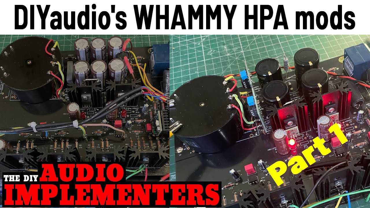 DIYaudio whammy mods project