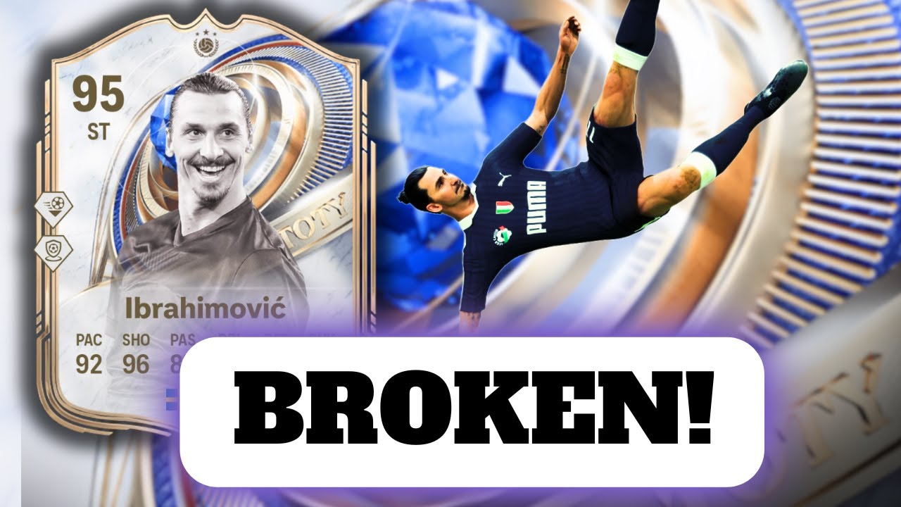 95 TOTY ZLATAN IS BROKEN!!