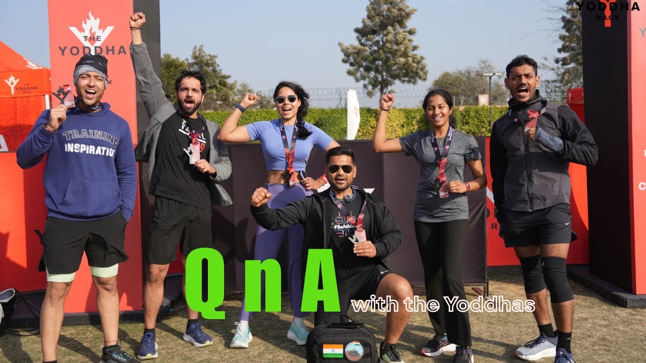 QnA and our experience at Yoddha Season 2 #fitness #running 