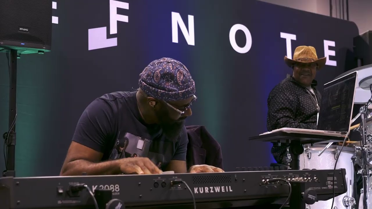 EFNOTE & Kurzweil Live - Myron McKinley Trio perform at NAMM 2026
