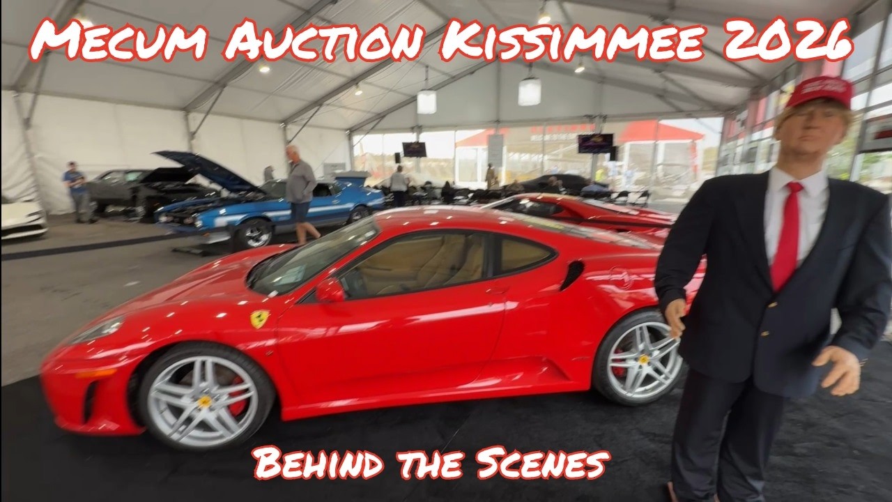 Закулисные кадры аукциона Mecum в Киссимми в 2026 году — то, чего вы не увидите по телевизору!