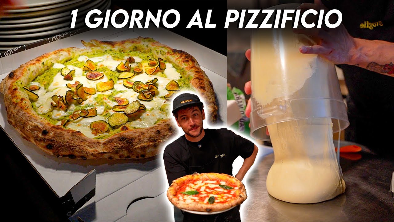 1 Giorno di lavoro nel PIZZIFICIO di Valentino Tafuri