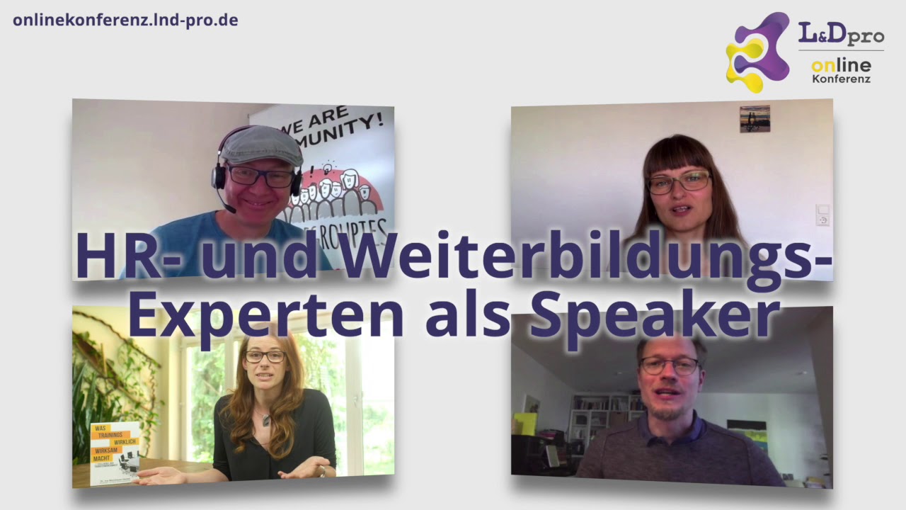 Darauf k&ouml;nnen sich die Fachbesucher der zweiten L&Dpro Online Konferenz freuen | L&Dpro Expo