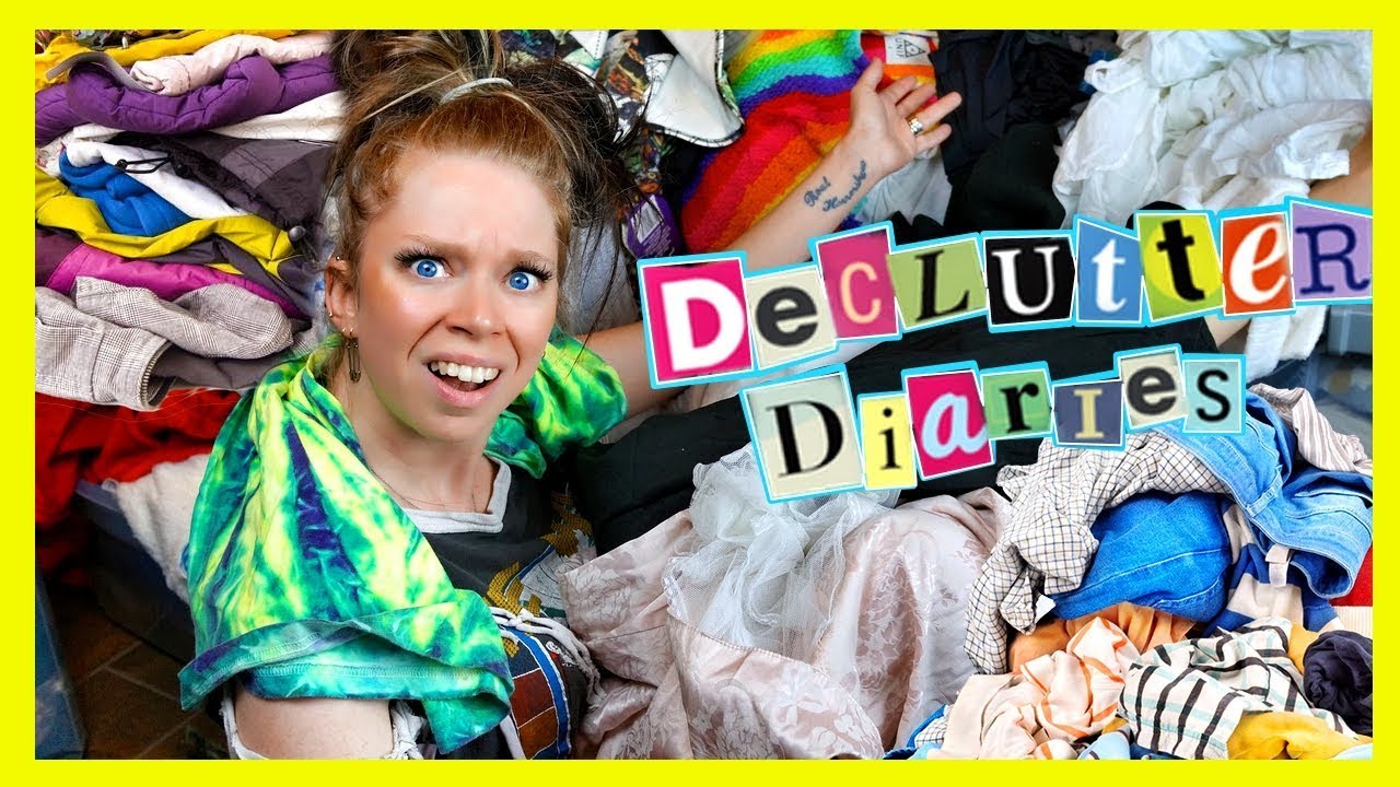 CLOTHES I've HOARDED for 25+ YEARS *shocking* - Declutter Diaries