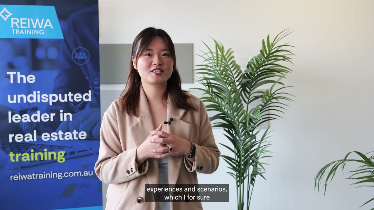 REIWA Training Student Testimonial - Kariel Chu