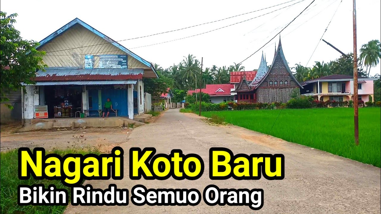 Jelang Bulan Ramadhan! kunjungi Nagari Koto Baru Kabupaten Solok Sumbar