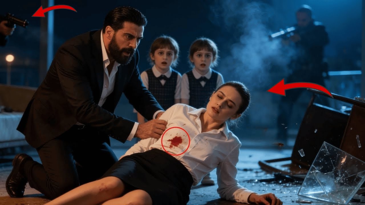 Wzięła kulkę, by uratować jego bliźniaków — i szef mafii zrozumiał, że była aniołem.