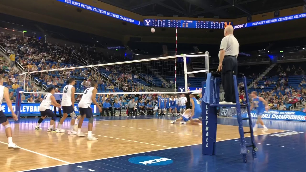 2018 NCAA MVB Semifinal: BYU vs UCLA (5/3/18) Sets 3-4
