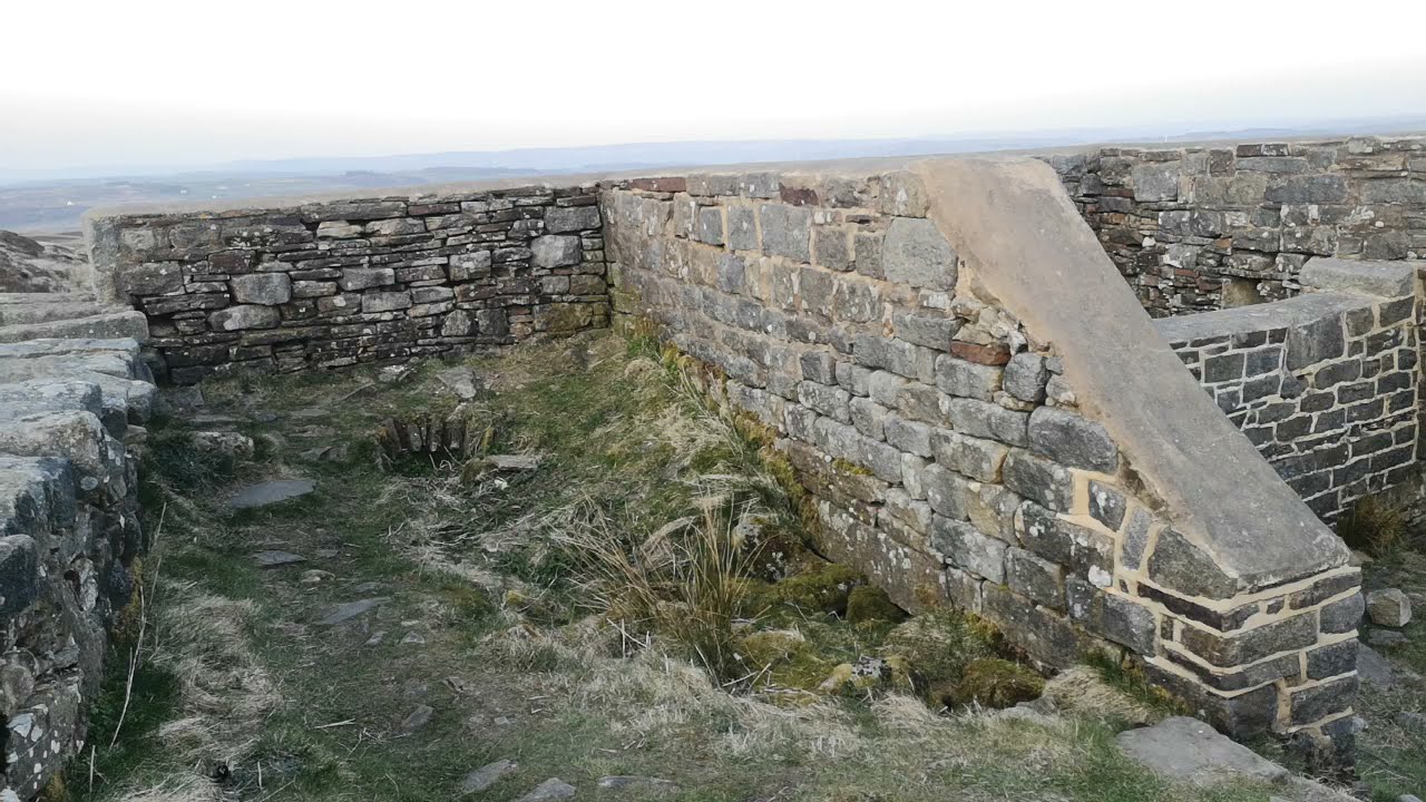 Inside Top Withens. Wuthering Heights. Bronte Country. Haworth part 2