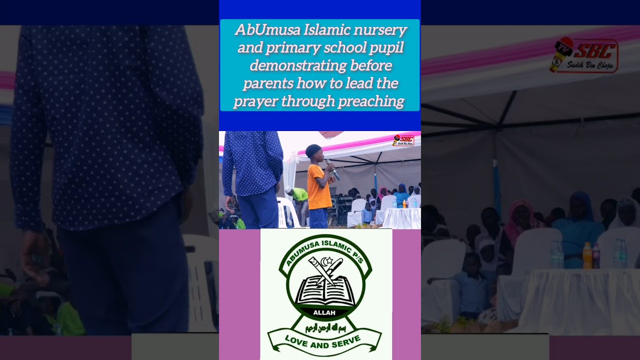 AbUmusa child making kutuba