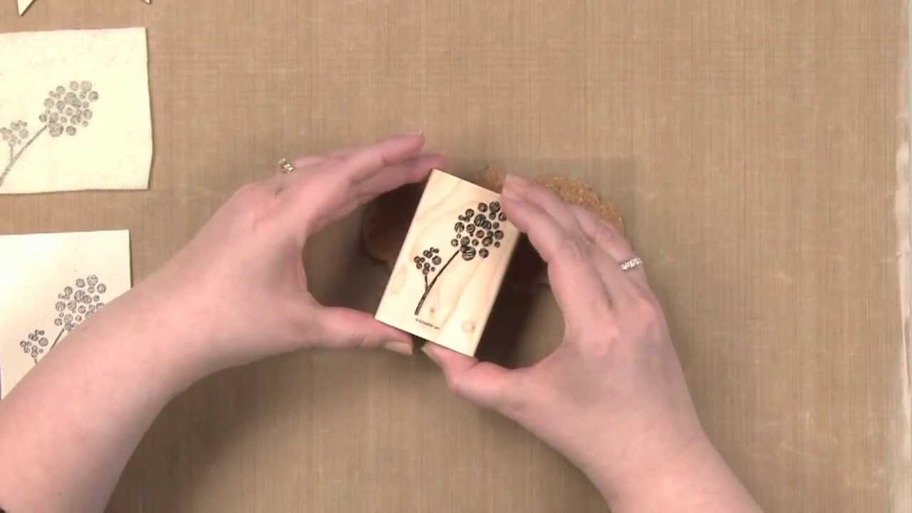 All About Stamping - Stamping on Different Mediums: Canvas, Cork, Wood, & Felt
